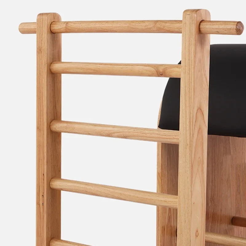 YTYIN معدات اليوغا برميل سلم خشبي للبيلاتيس، مصحح العمود الفقري البيلاتيس، دلو مصحح قوس البيلاتيس #3