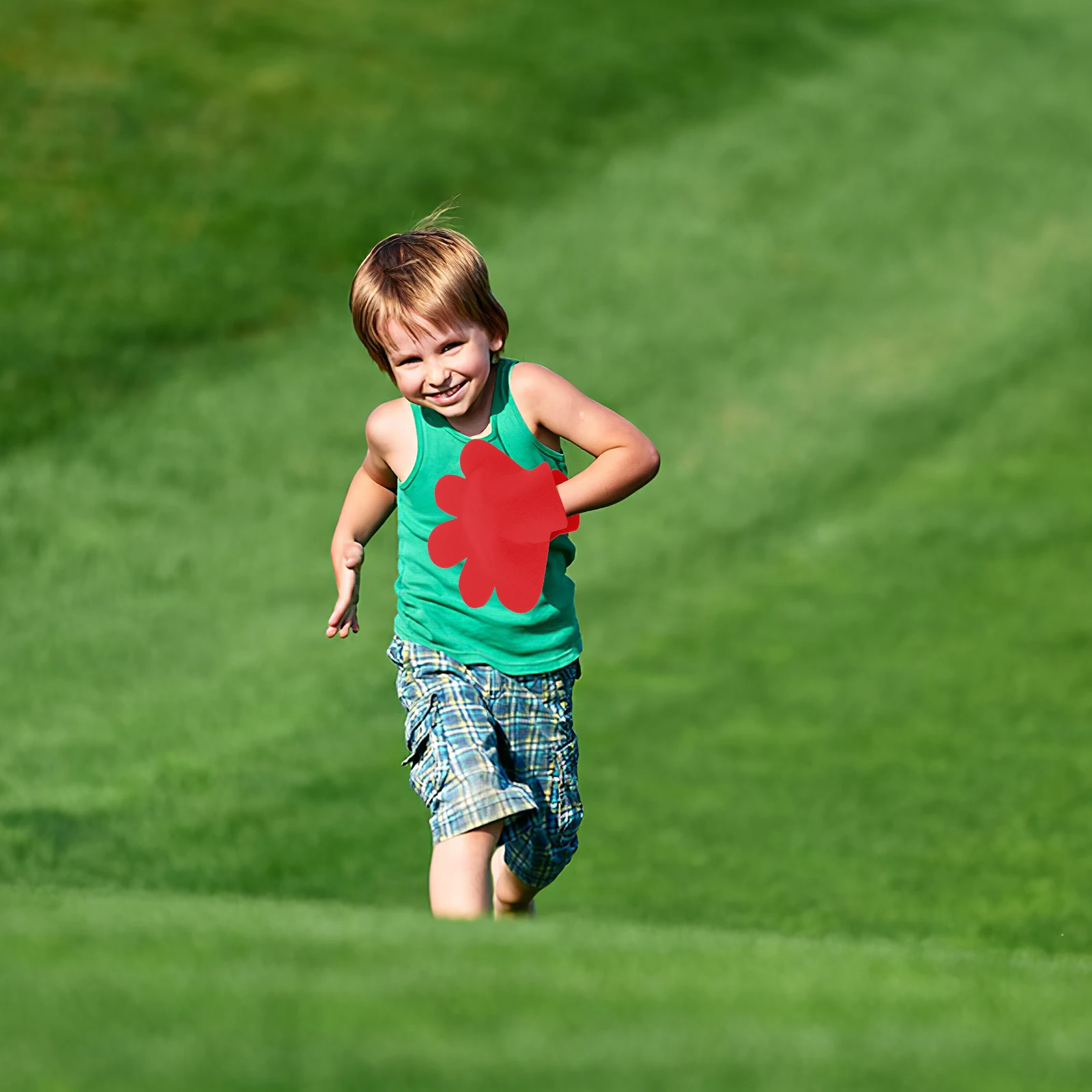 2 قطعة قفازات خمسة أصابع للتشجيع الدعائم اليدوية بوم بومس الرياضة مروحة أصابع قفازات أداء الرقص زهرة #3