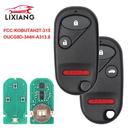 LIXIANG  FCC ID:OUCG8D-344H-A /KOBUTAH2T-315 Keyless Entry Remote Control Car Key Fob 3/4 Buttons for Honda Element Civic Si CRV