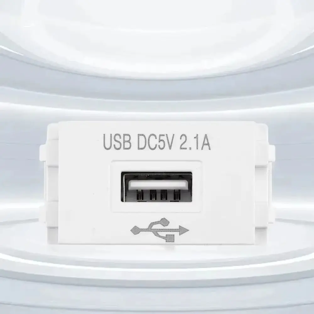 DC 5V 2.1A Output USB Charger Module Multi-functional 220V Input Voltage Charging Panel DIY Power Converter Phone Charging