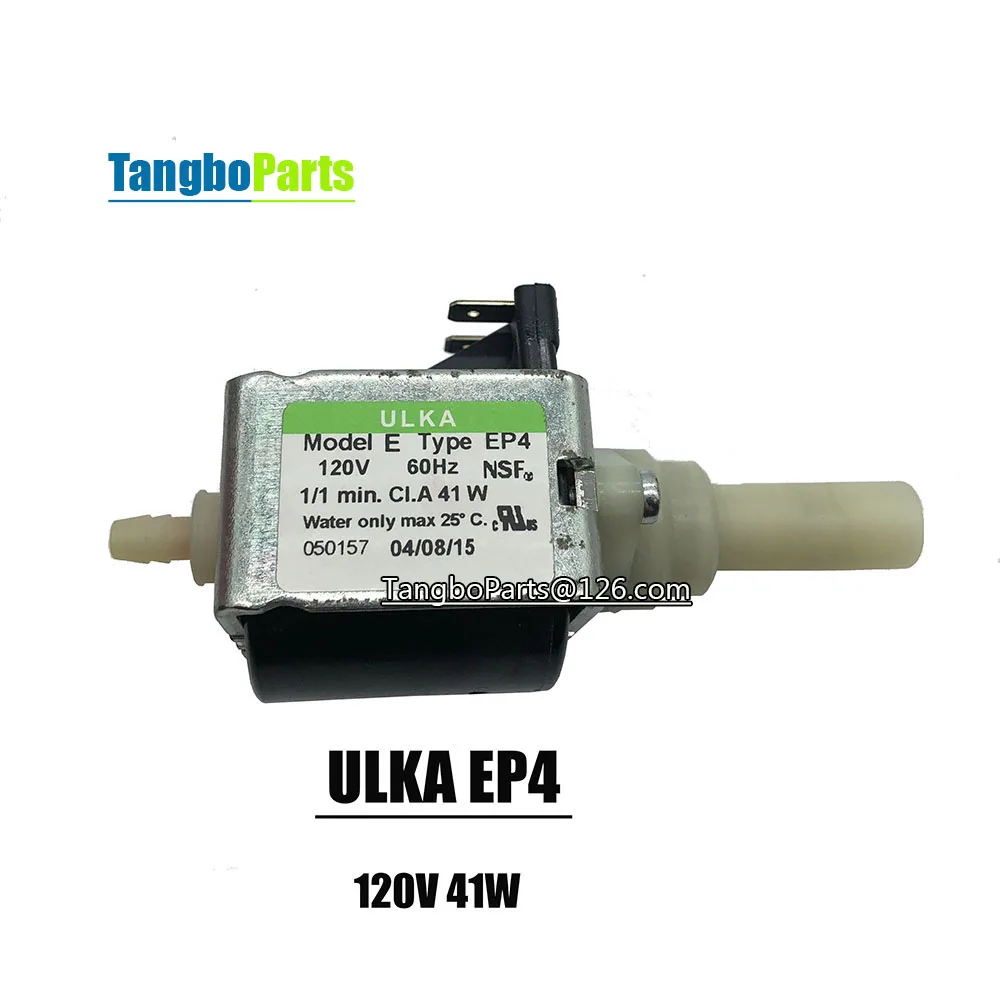 ULKA EP4 AC120V 41W Solenoid Pumps Water Pump For Jura Saeco Solis WMF FRANKE DeLonghi EUPA Coffee Machine