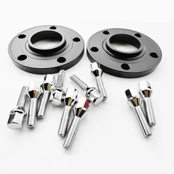 2PCS Autoparts For BMW M3 E90/E92 Wheel Spacers 20mm 25mm 5X120 72.6 Hubcentric - Adapter Kit with Extended Bolts Secure Fit