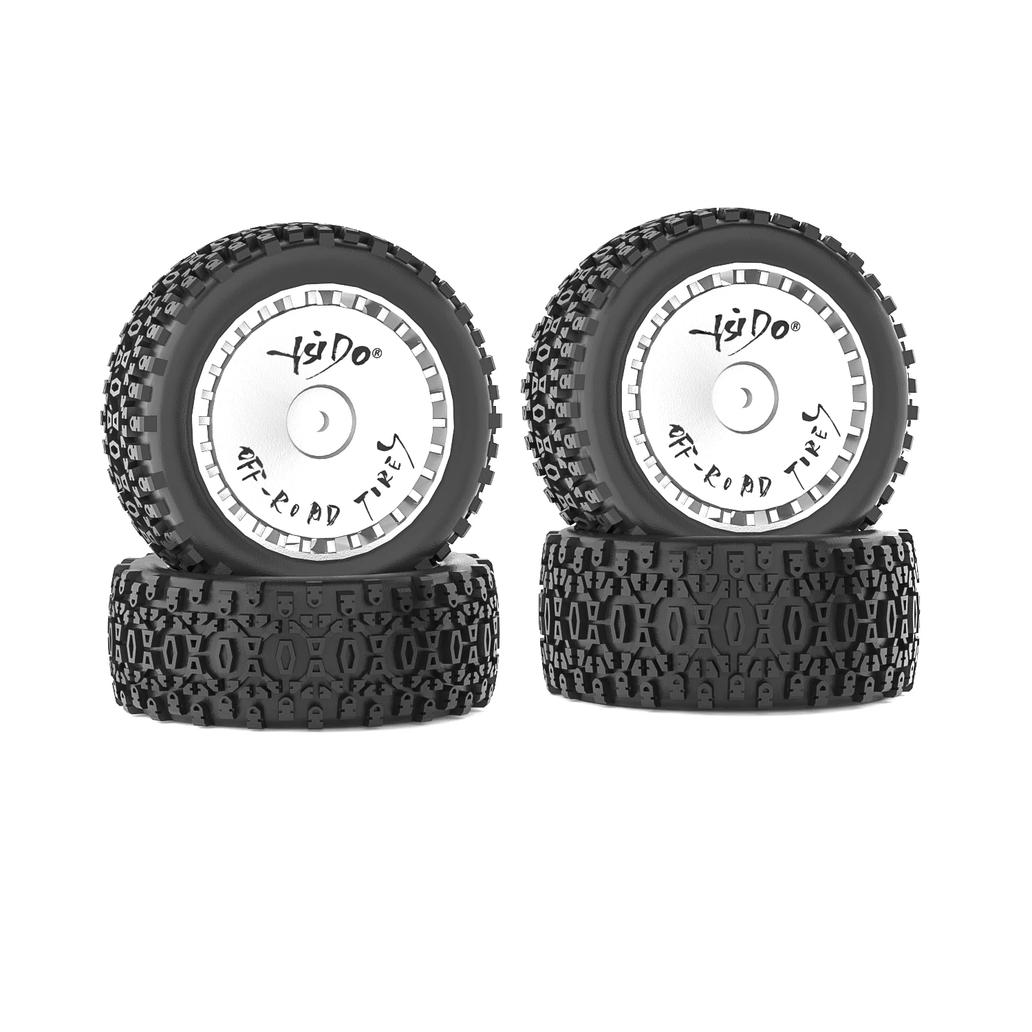 Voor Achter Banden Wiel Band voor Wltoys 144001 144010 124016 124017 124010 ZD Racing BX12 1/12 1/14 RC Off-Road auto Upgrade Onderdelen
