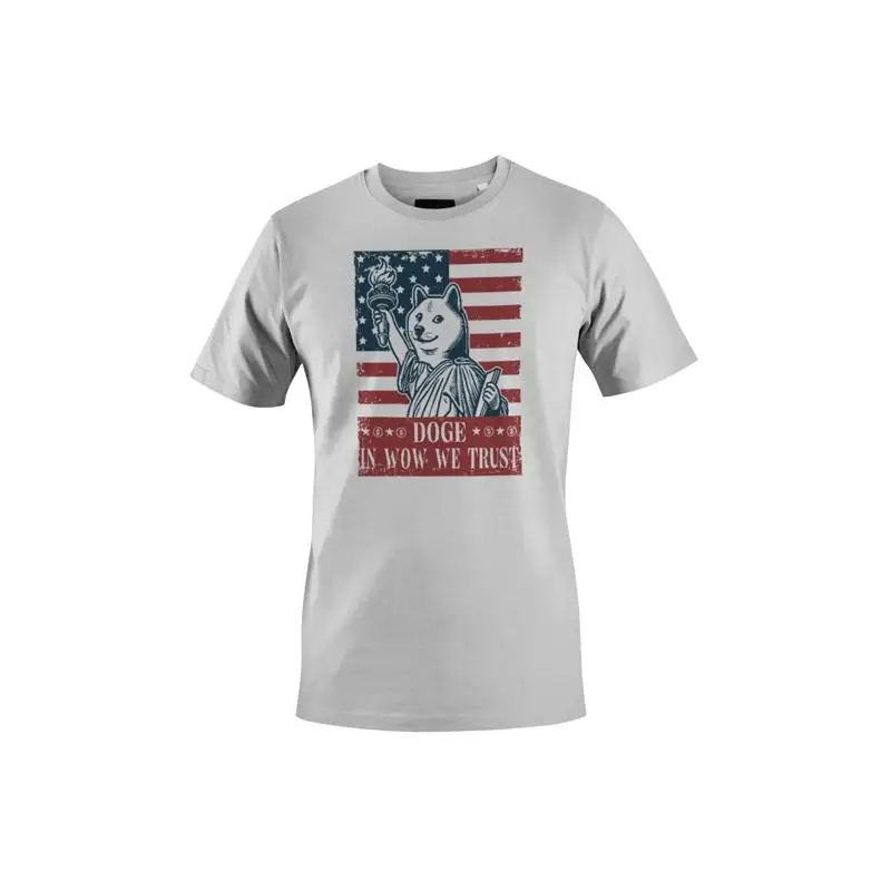 تي شيرت Doge in Wow We Trust للسيدات #1