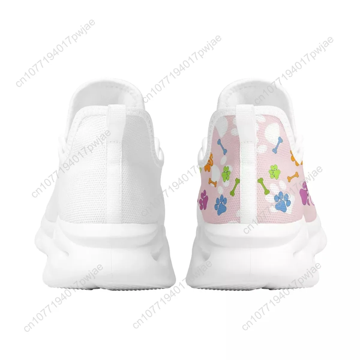 Sexy Leopard With Flower Pattern Women's Sneakers Summer Sport Shoes Plus Size Knit Shoes Ladies Trainers
