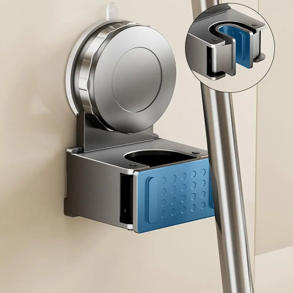 

Suction Cup Mop Holder No Drilling Wall Mount Broom Mop Organizer Reusable Removable Garage Laundry Room Mop Hanger Holder 2026