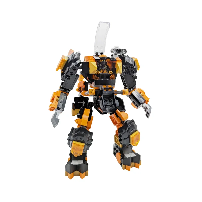 293pcs MOC Cole S Magma Battlesuit Ninjago Model Building Toy Blocks Construction DIY Creative Christmas Gift Idea Brick