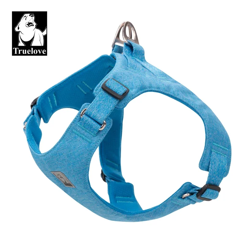 Truelove Pet Harness Light Dog Strap Back-Slip No Pull Enviroment-friend Material for Small Puppy Traveling Walking TLH3012