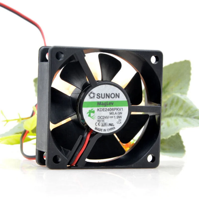 

Z 1Pcs KDE2406PKV1 6020 24V 1.9W 6CM Inverter 2-wire #A6-36