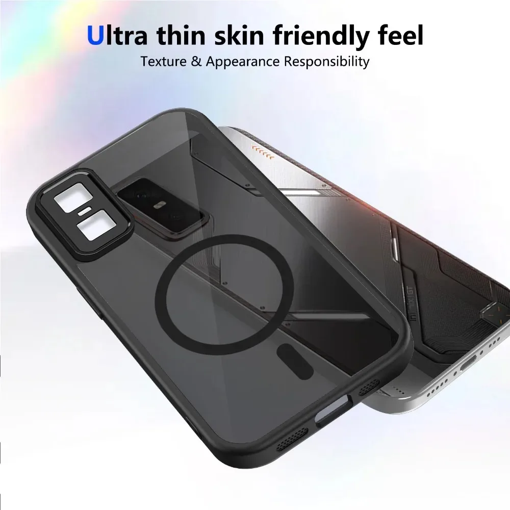 Casing For Infinix GT 50 Pro / GT 30 Pro / GT 20 Pro Infinix GT 20/GT 30/GT 50 Pro Magnetic Phone Case Matte Back Phone Back Cov