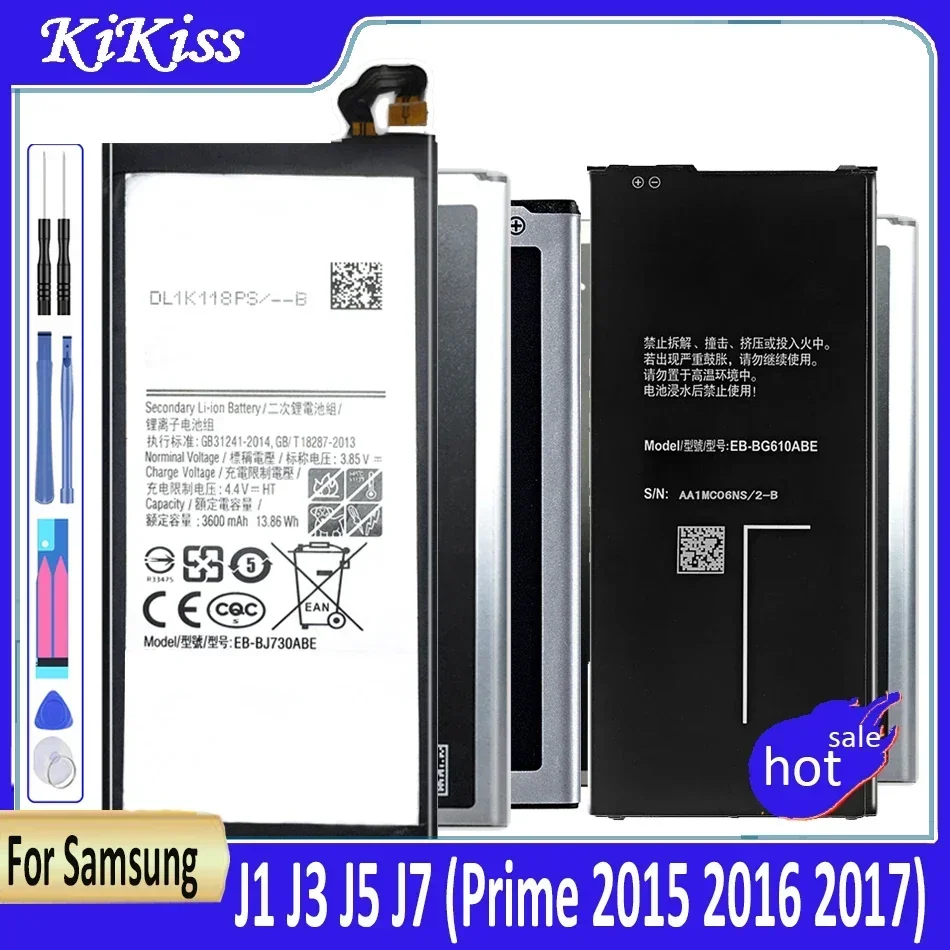 EB-BJ510CBE Battery For Samsung Galaxy J3 J5 J7 (2015 2016 2017) J510 J510F J510G J2 J1 Core Prime J120F Express 3 Win 2 Duos