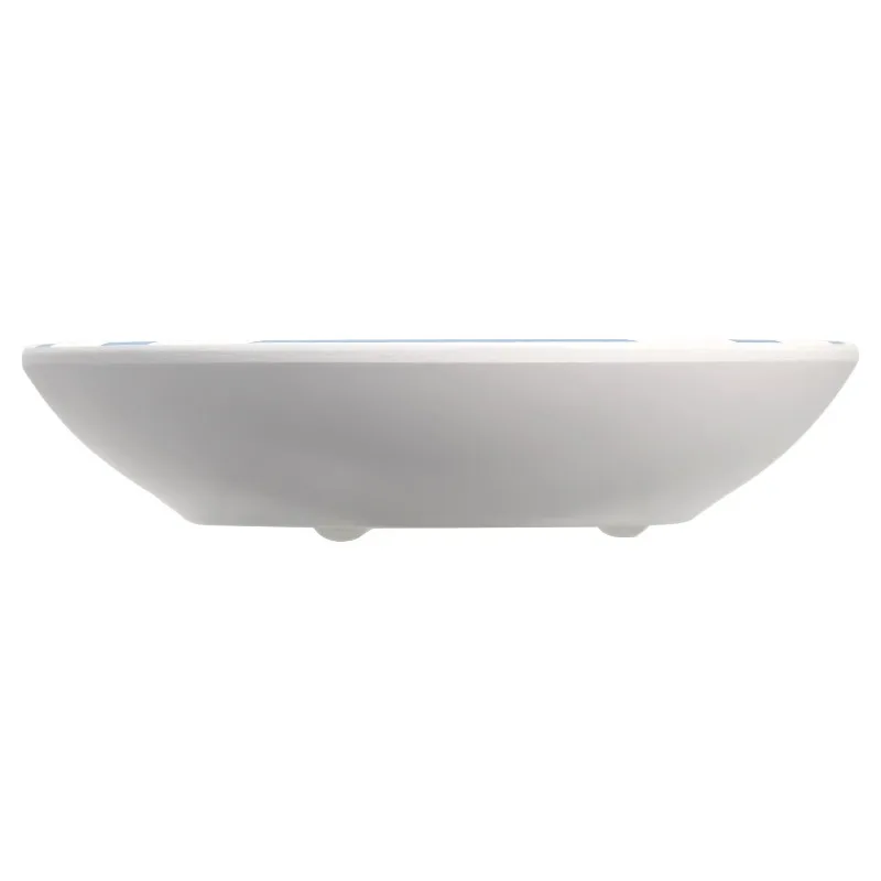 Small Melamine Sardines Cat Bowl, 0.9 Cup, Multicolor，Measures 5.2 in x 5.2 in x 1.1 in