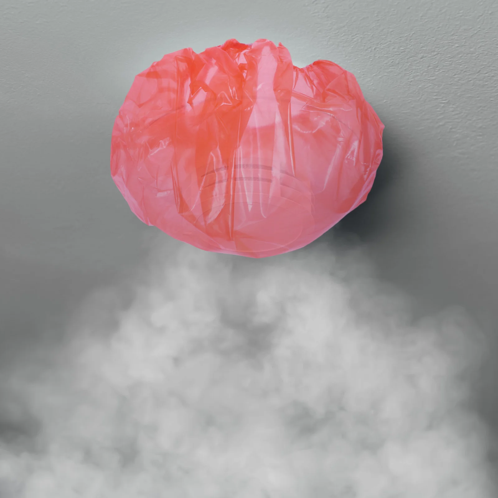 100Pcs 16Cm Smoke Protective Covers Plastic Cap for Cooking Steam Debris Prevention Simple Replacement Fit All