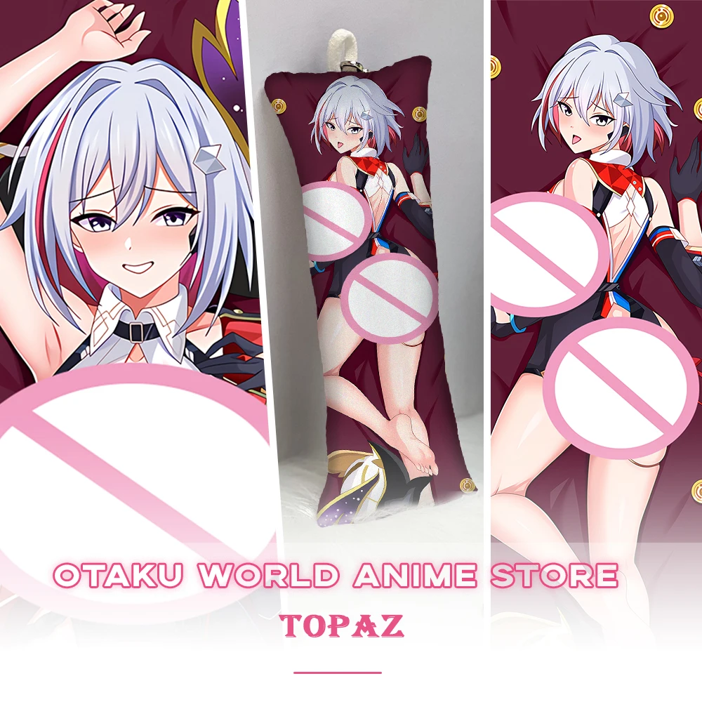 

Honkai Star Rail Topaz Dakimakura Anime Otaku 2-Side Printed Waifu Decor Hugging Body Pillow Case Cute Cushion Pillow Cover