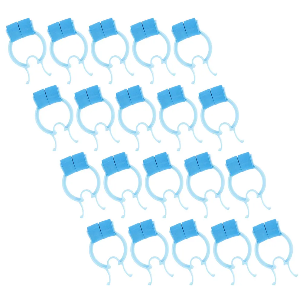 

20pcs Nose Exercise Stop Nosebleeds Clip Stop Nosebleeds Portable Eva Pom Lung Training Fixing Nose Clip Care Clips