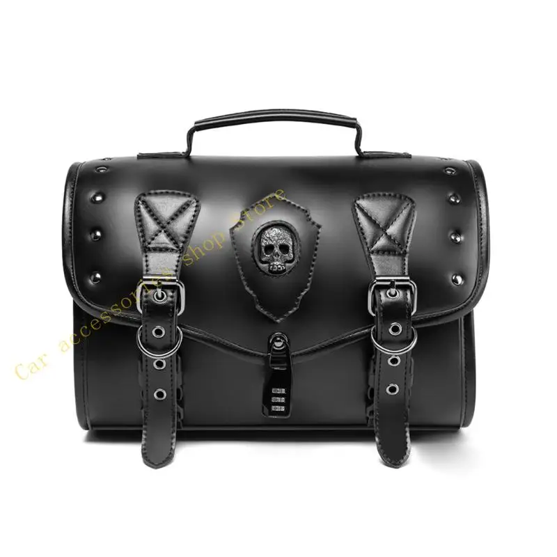 

T21E Ретро-Стиль седельная сумка для мотоцикла, сумка для инструментов, водонепроницаемая дорожная сумка для хранения багажа,