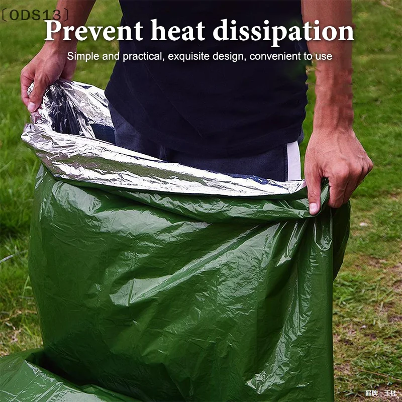 

〔ODS13〕Ultralight Emergency Sleeping Bag Reusable Thermal Sack for Survival Gear Bug Out Bag Camping