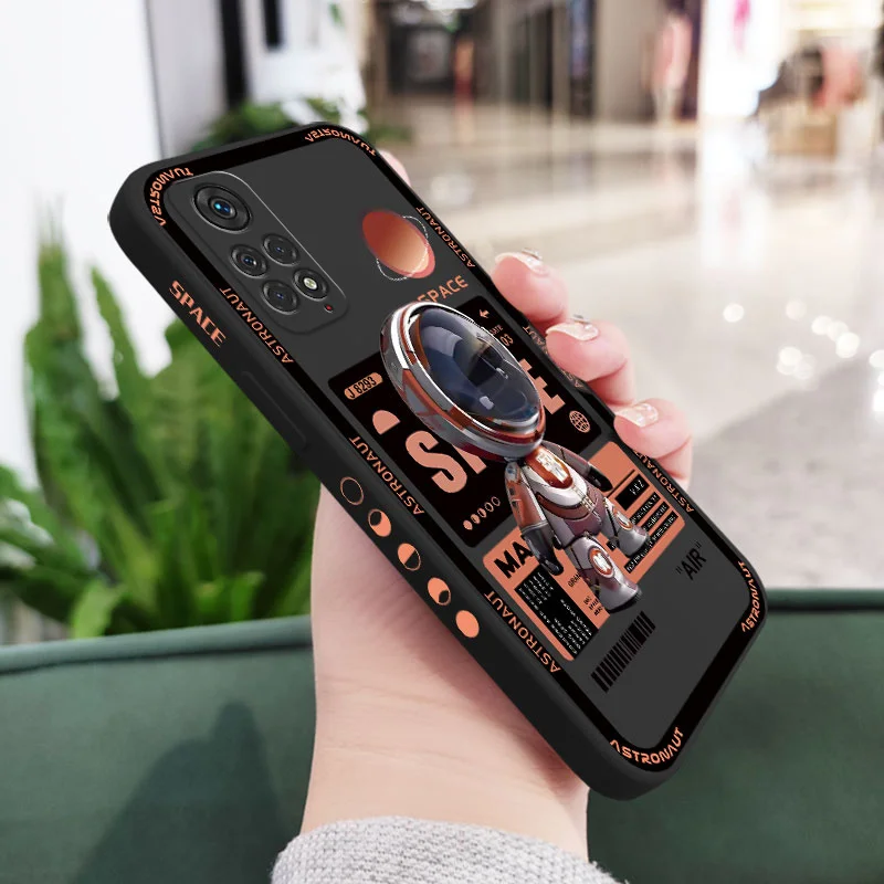 Voyage Astronaut Phone Case For Xiaomi Redmi Note 13 12 12S 11 11S 10 10A 10T 10S 9T 9 8 7 Pro Plus 10C 9A 9C 9T 4G 5G Cover