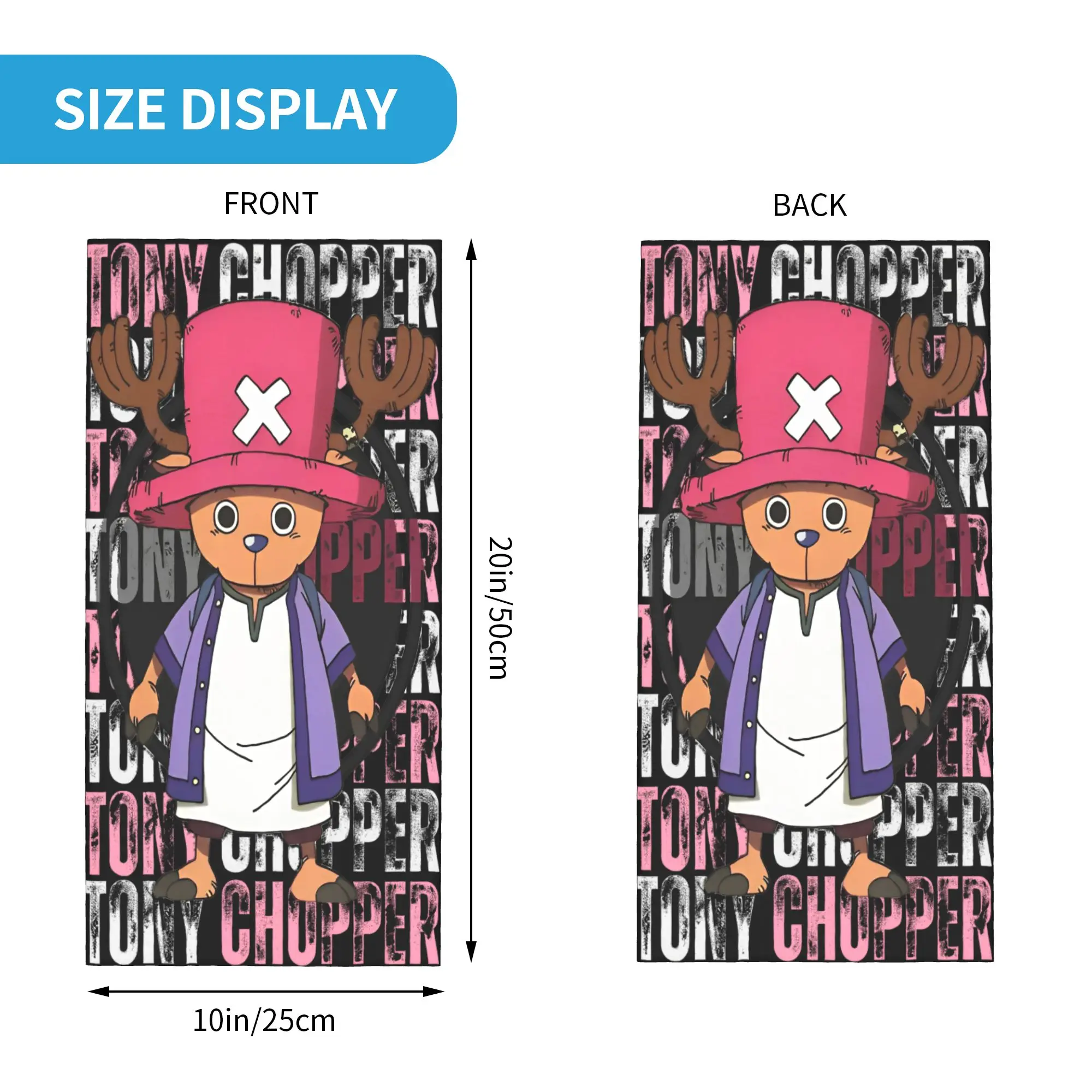 دكتور تشوبر قطعة واحدة وشاح سحري إكسسوارات غطاء الرقبة باندانا الصيف ركوب الدراجات عقال للجنسين تنفس