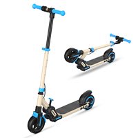isinwheel S6 Kids Electric Scooter Floding 15km/h Max speed 8-15km Long Rangs 6.5inch Tires Dual Braking Device Escooter Kick