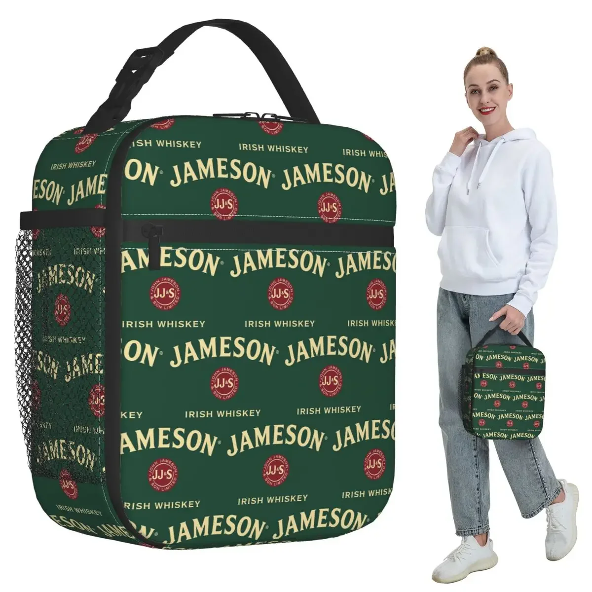 Rare Cask The Jameson Insulated Lunch Bag for Kids School Cooler Thermal Food Box Tote Portable Lunch Boxes Container