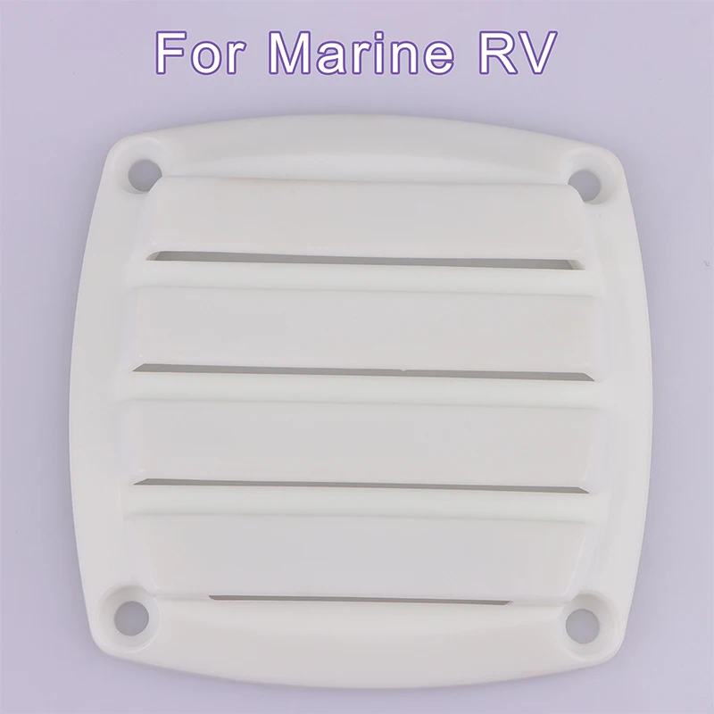 Boat Louvered Vent Replace Square Air Vent Grill Ventilation Ducting Cover Outlet Vent for Marine RV