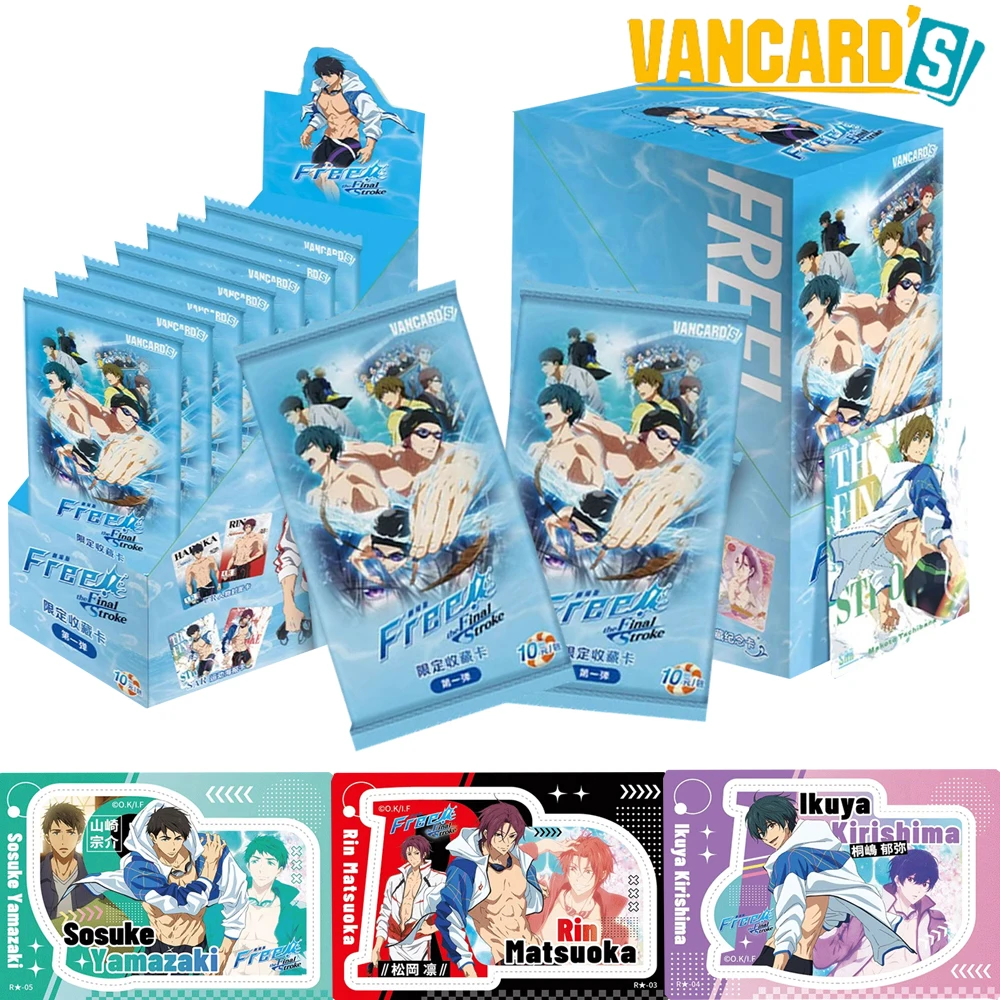 

Подлинная бесплатная доставка VANCARD! Карты Final Stroke, популярные аниме-роли, Памятные коллекционные карты Nanase Haruka, подарки на день рождения