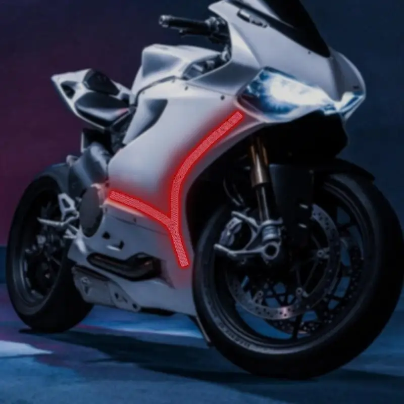 Car Bumper Reflective Stickers Safety Warning Tapes For Night Visibility  Waterproof PVC Reflector Stickers Decals For Car