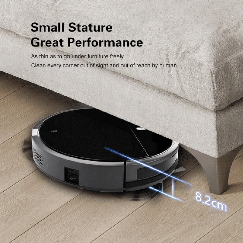 

Robot Vacuum Cleaner 4000pa 5200 MAh Regular Automatic Charging For Sweeping and Mopping Smart Home