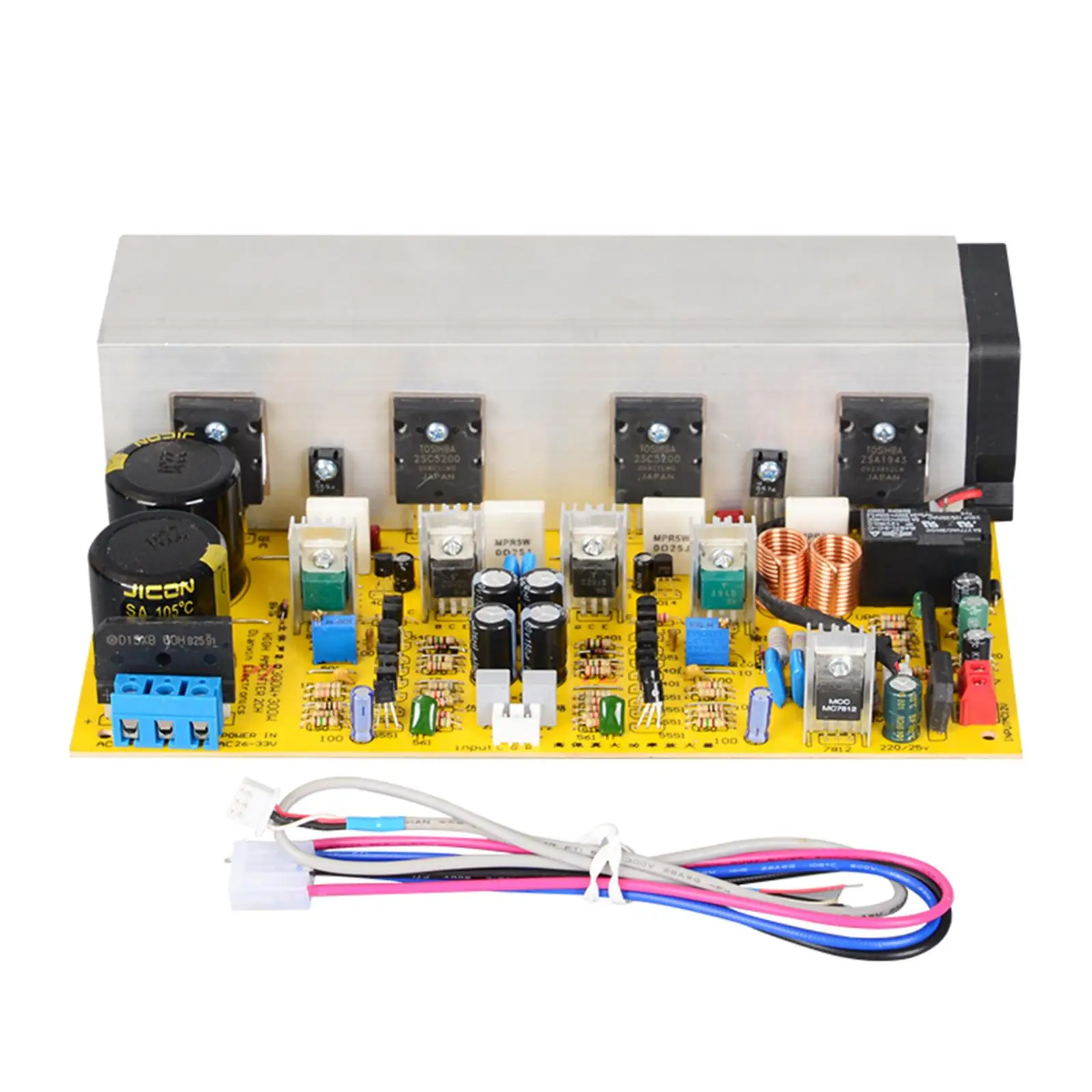 Placa amplificadora 1943/5200 Chip de áudio 300W + 300W Módulo de áudio para home theater