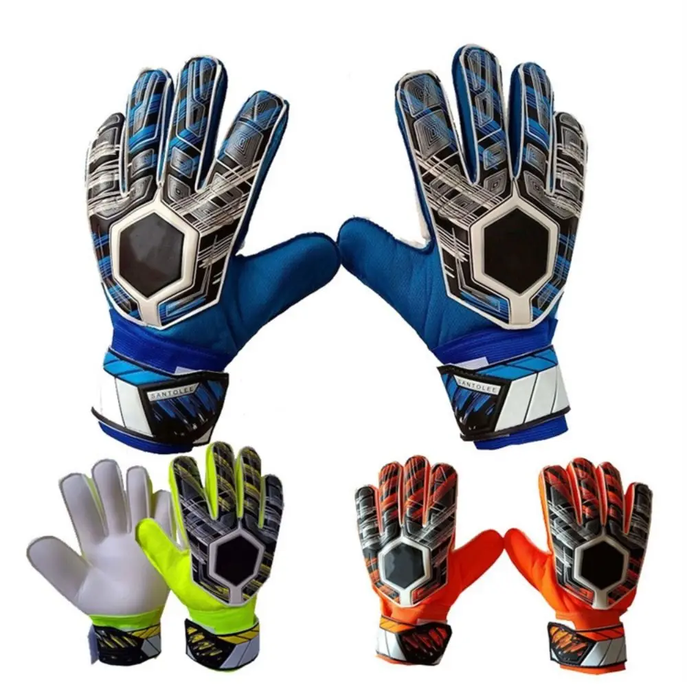 ハンドガード ゴールキーパー グローブ 滑り止め 耐摩耗性 ラテックス グローブ 職業 ラテックス サッカー ゴールキーパー グローブ 大人/若者/子供