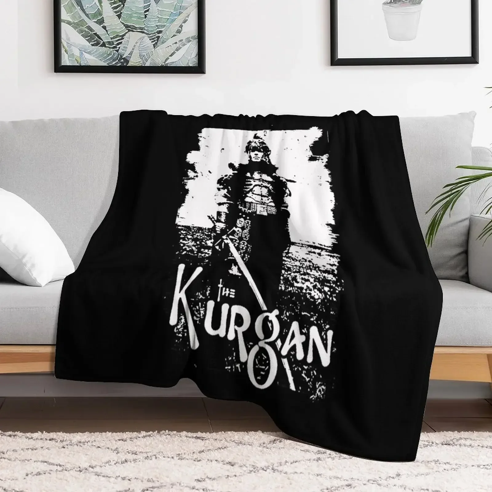 The Kurgan from Highlander Throw Blanket warm for winter Softest Soft Big Blankets