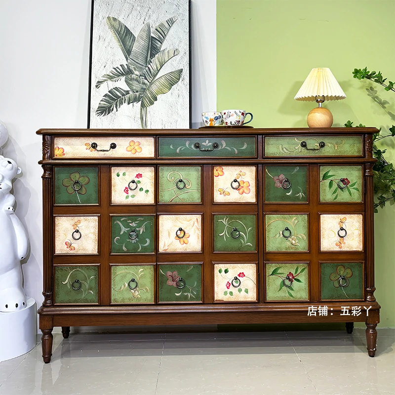 

Green Minimalist Shoe Cabinet Design Vintage Space Saving Shoe Cabinet Entryway Wooden Storage Sapateira Furniture For Home