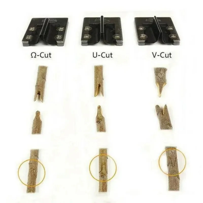 Máquina de injerto multifunción 2 en 1, cuchillo de injerto de árboles frutales, herramientas de plántulas, Kit de poda de injerto, 1 unidad