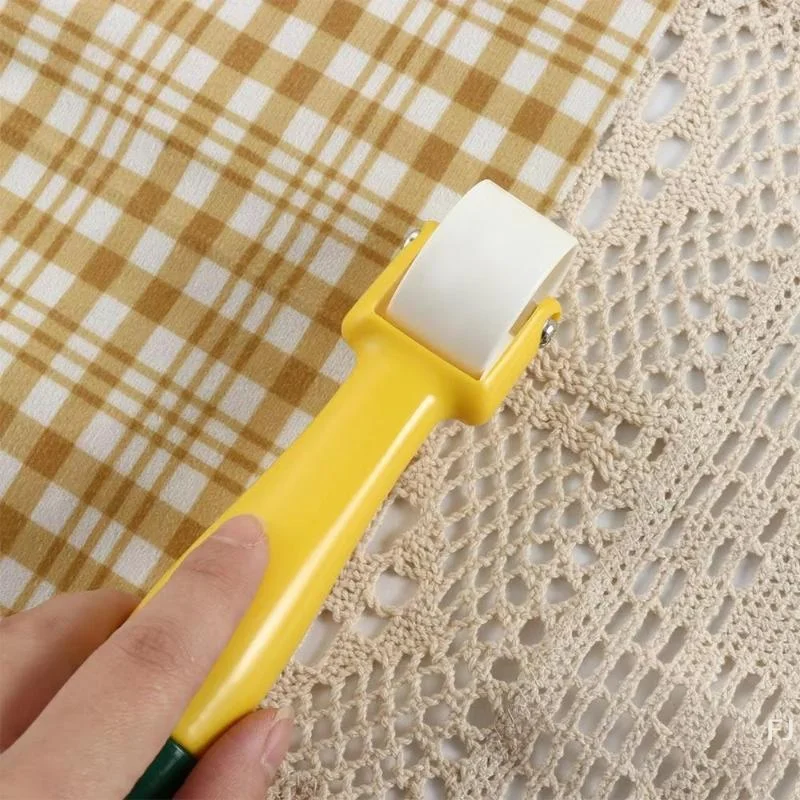 [YU]Ink For Quilting Sewing Handmade Tool Sewing Notion Quilting Press Roll Home Decoration Wood Seam Roller Wallpaper Roller
