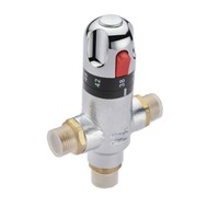 Automatic Mixing Valve Shower Thermostat Water Heater Hot and Cold Water DN15 DN20