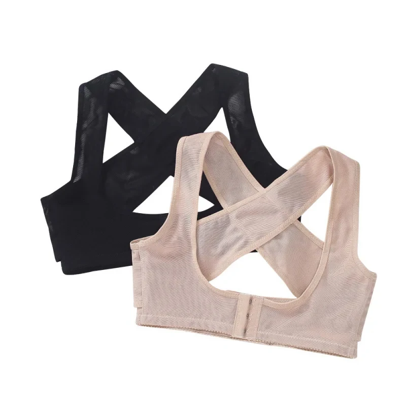 1/2/4pcs Adjustable Women's Back Chest Support Belt Posture Corrector Orthotics Correction Brace Rectify Corset Care Body Shaper - view 5