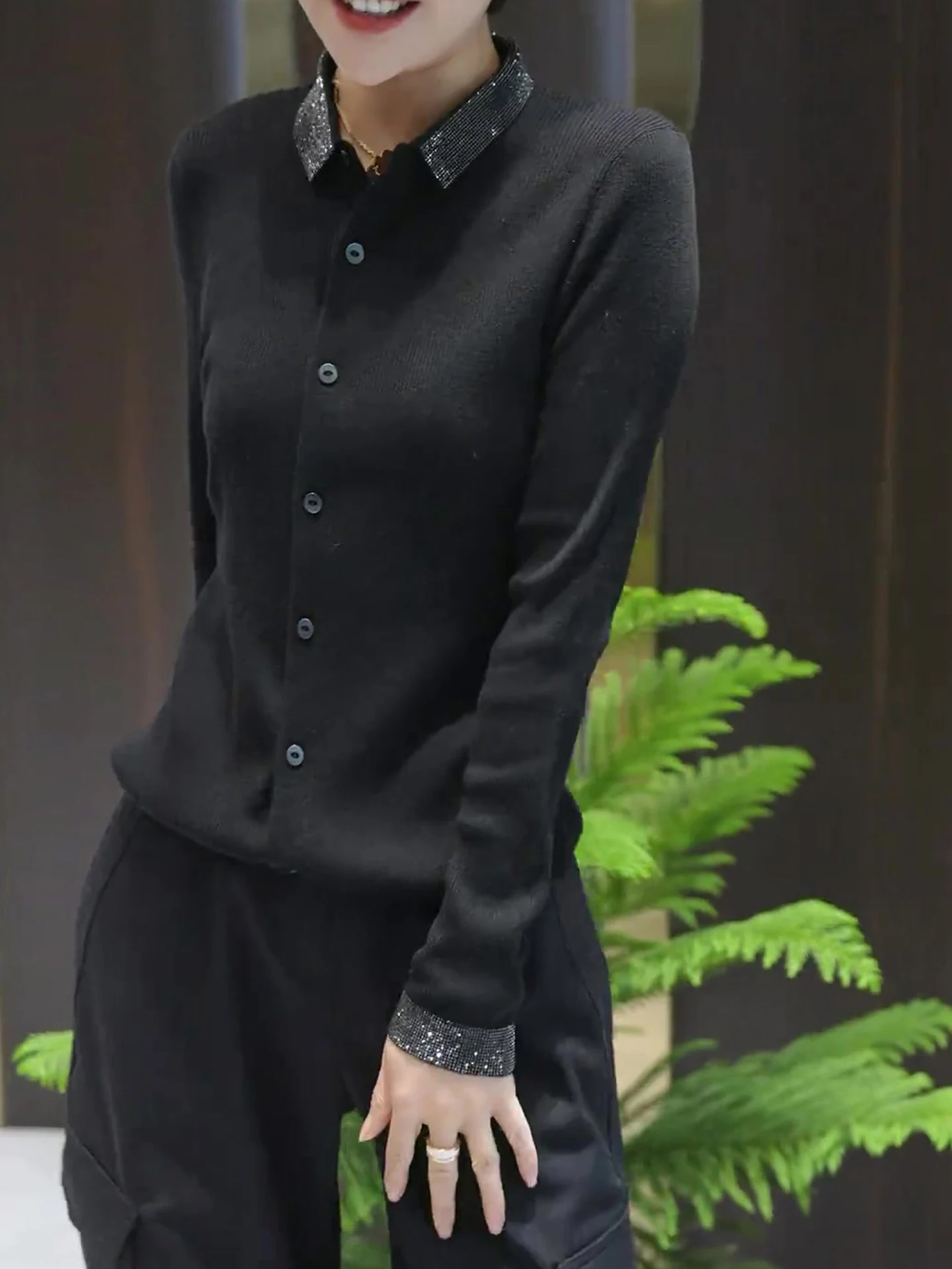 الشتاء سليم صالح كامير محبوك سترة مفتوحة طويلة Sve زر واحد تصميم تنوعا Faionable الكورية Sle المرأة الأعلى