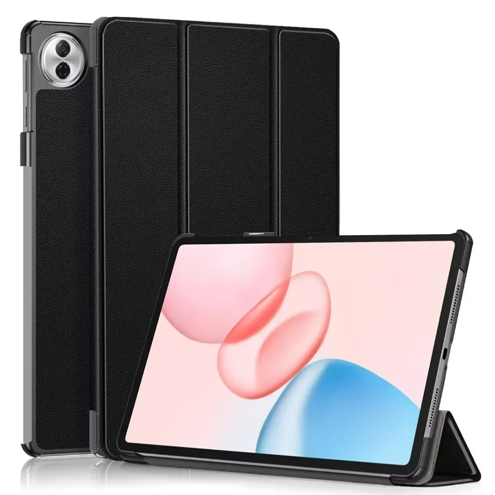 Dreifach Faltbare Smart-Hülle für HONOR Pad 9 12.1 2023/ Pad 10 2025 12.1 /Pad V9 2024 Stoßfeste Leder-Standhülle Tablet-Schutzhülle