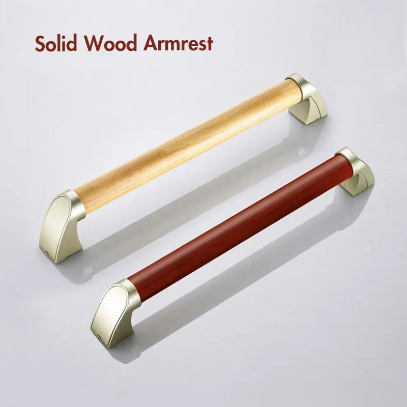 Solid Wood Bathroom Bathtub Safety Armrest Toilet Sanitary Ware Barrier Free Hand Old Man Disability Anti-slip Handle