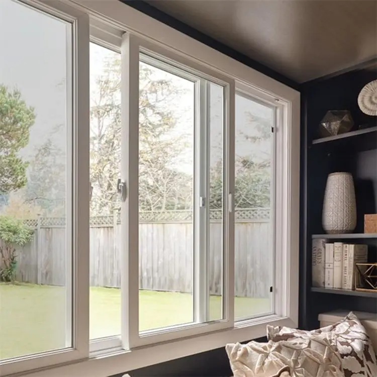 Aluminum Alloy Thermal Break Sliding Window Bedroom Noise Reduction Double Glazed Windows Affordable Price Sliding Windows