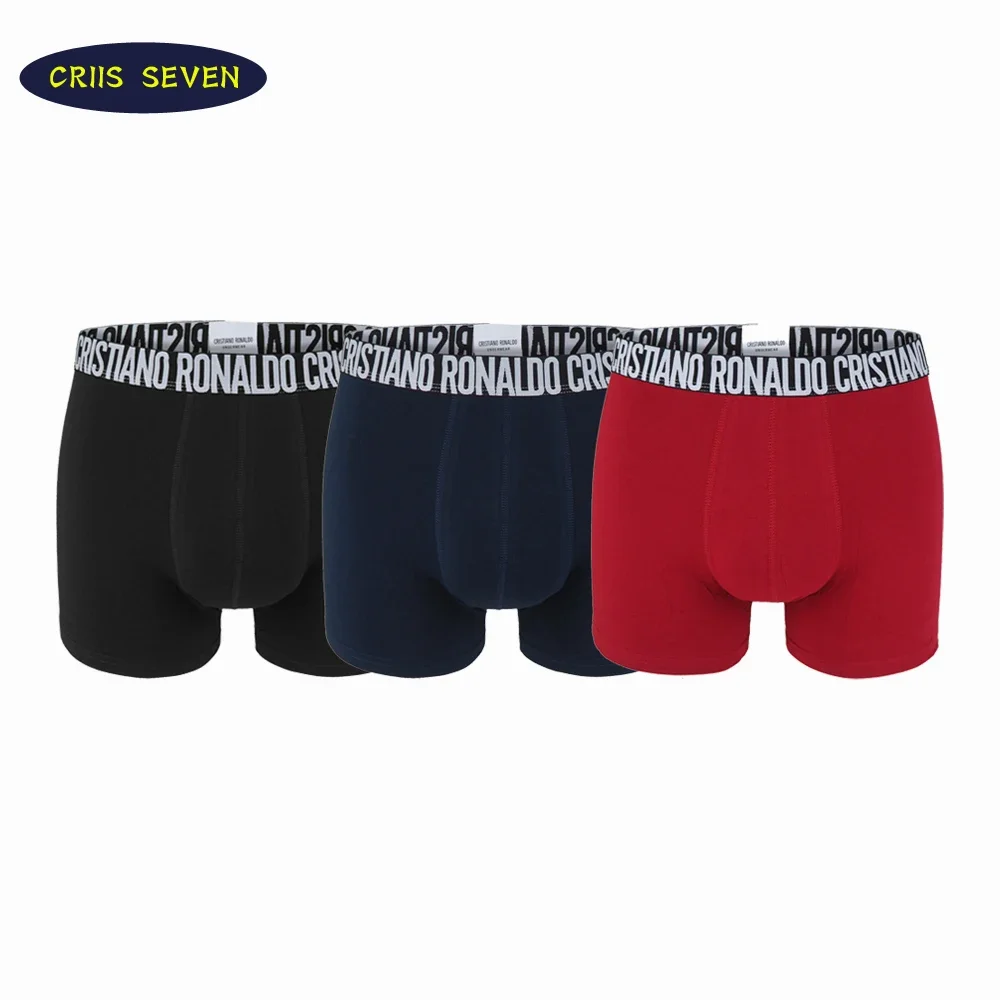 Heren Ondergoed Sportieve Boxershorts Cristiano Ronaldo Mannelijke Koffers Vocht Wicking Ademende Gym Short Heren Katoen Comfortabel