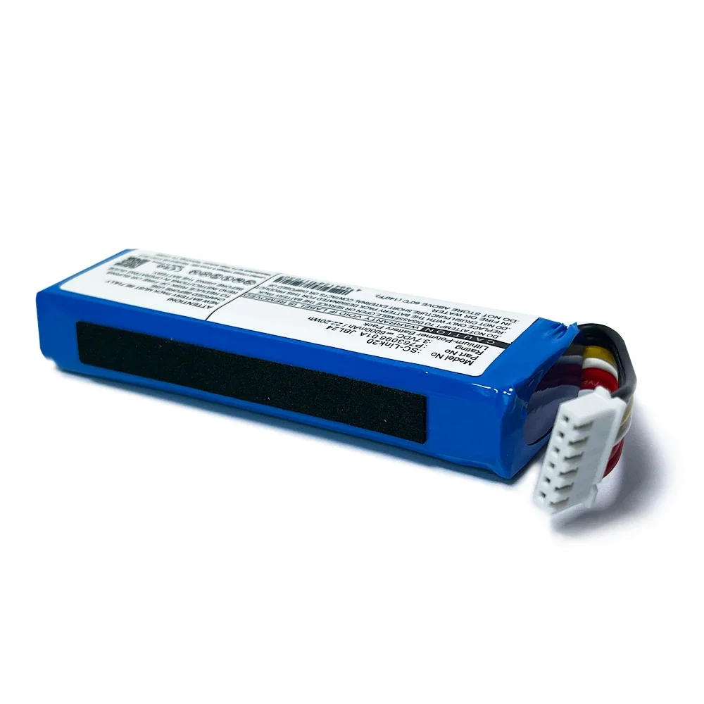 Original p763098 01a bateria de substituição para jbl ligação 20 sem fio bluetooth alto-falante baterias