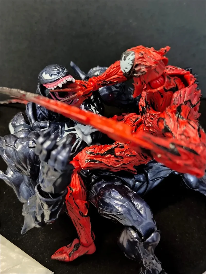 Amazing Yamaguchi Venom Carnage Spider Man Legends Action Figure Joint Movable Statue Model Doll Collectible Kids Toys