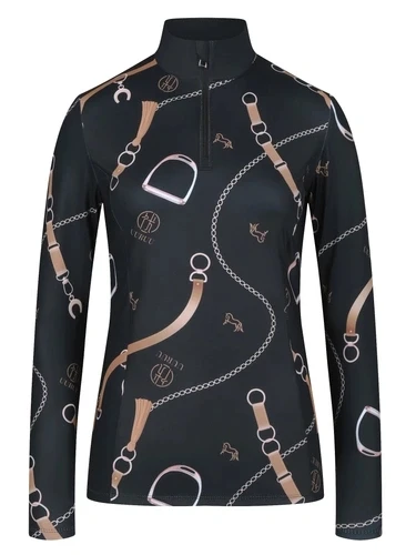 Spring and Summer Long Sleeved Equestrian T-Shirt Riding Top Women's Shirt Riding Outfit Equestrian Clothing Women's Base Knitte