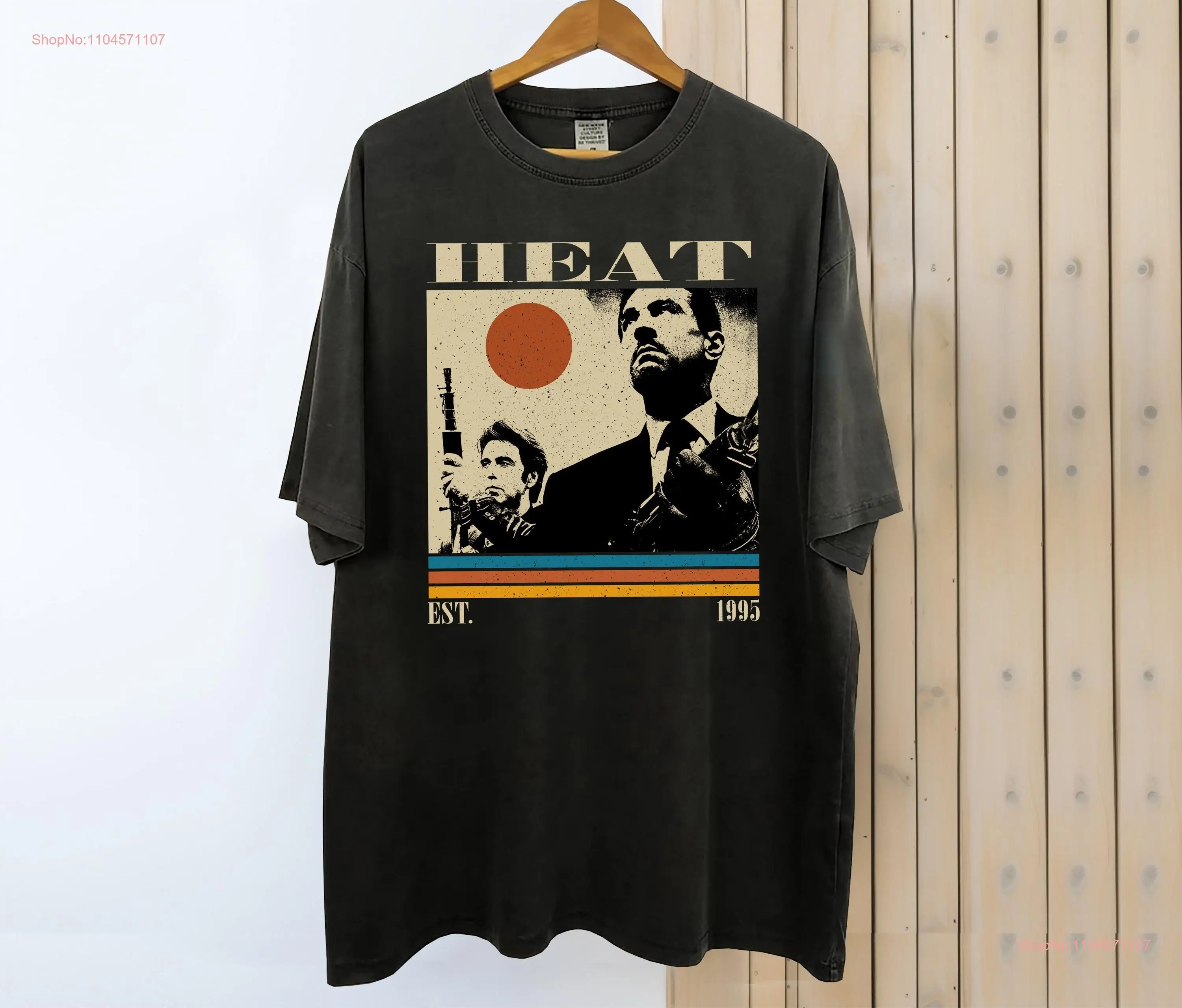 

Heat Movie T Shirt Film Vintage Retro Classic s for him long or short sleeves