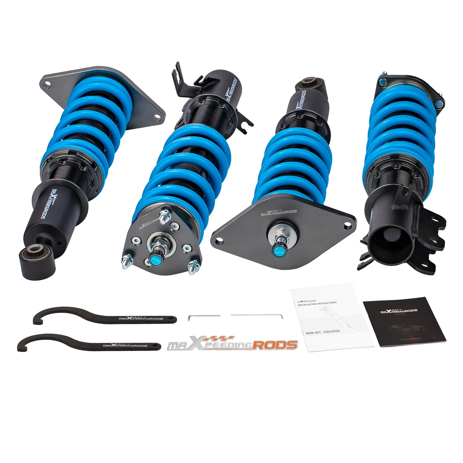 

MaXpeedingrods Coilovers Suspension Shocks for Nissan Sentra SE-R B15 Sunny N16 Bluebird Sylphy G10 N16 2000-2006