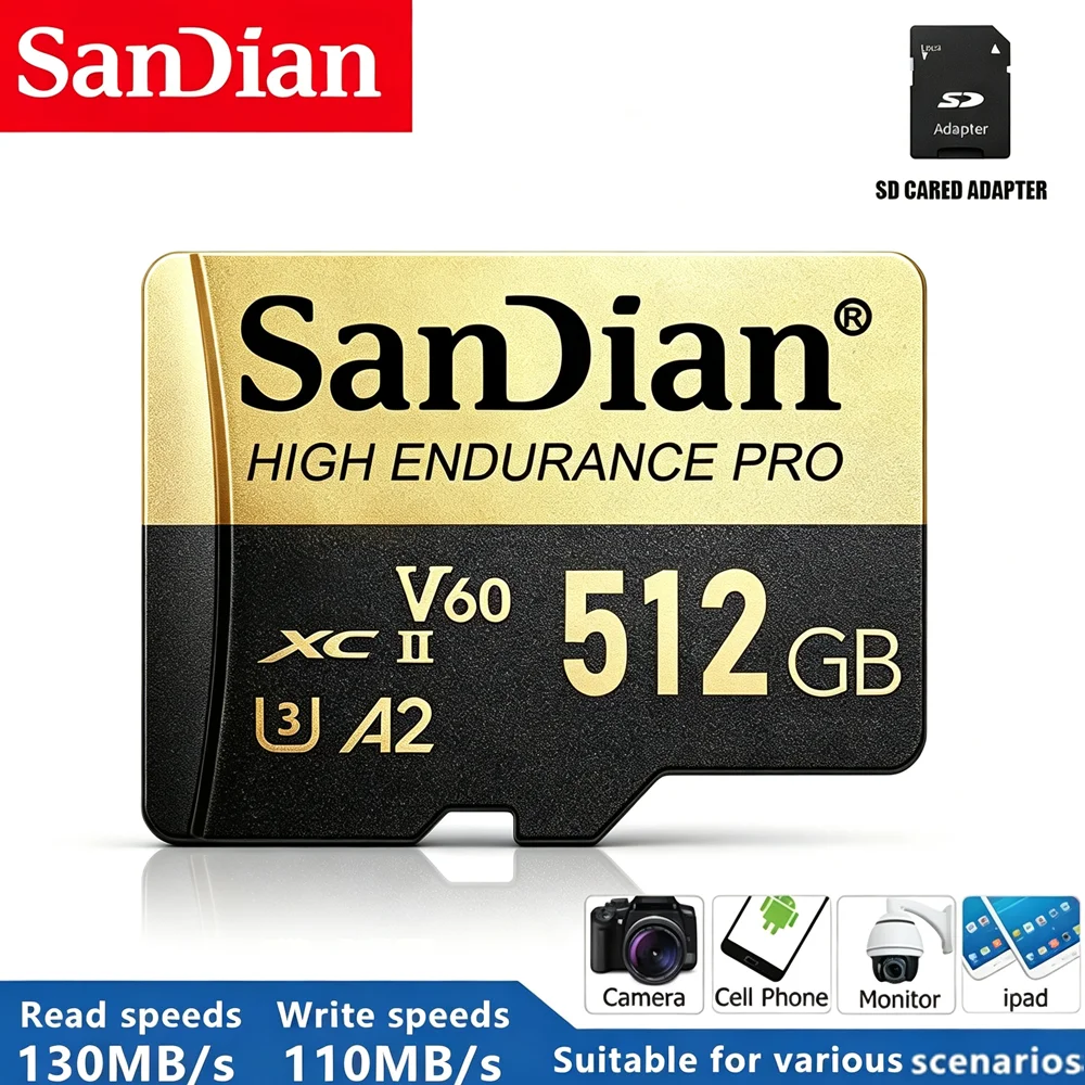 Micro SD Card Memory 256GB 512GB High Speed for Drone 64GB Ultra Fast for Camera 128GB Rapid for Laptop - Top Seller 2026