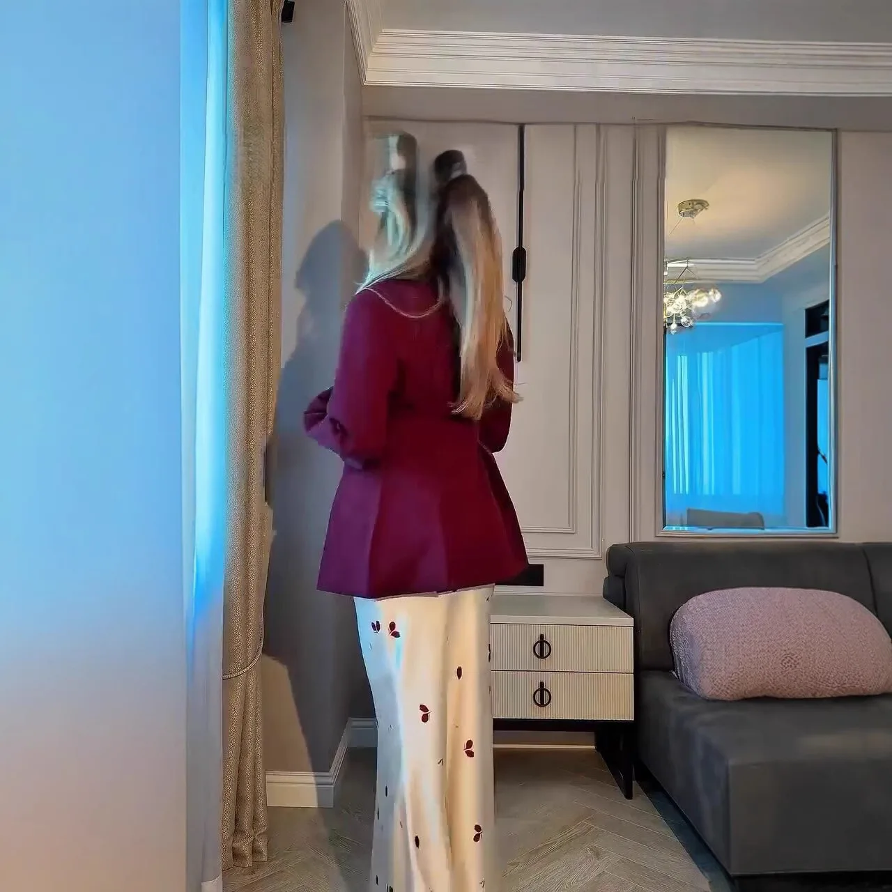 Traje de falda Eid para mujer, chaqueta, abrigo, falda larga, estampado musulmán, conjunto de 2 piezas, Marruecos, modesto, Dubai, Islam, trajes árabes, conjunto de Ramadán