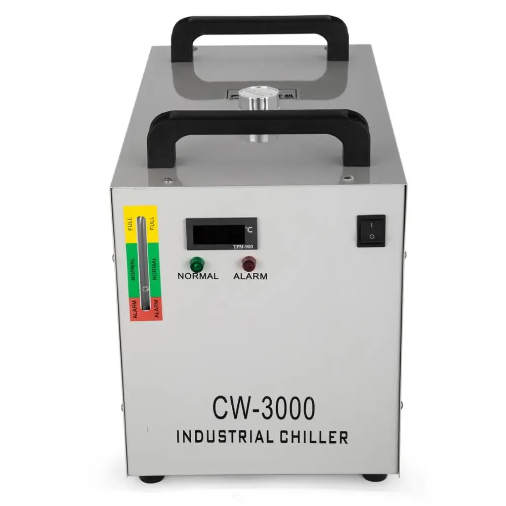 CW-3000 Thermolyse Industriële Water Koeler Chiller 9L Cooling Tank Machine